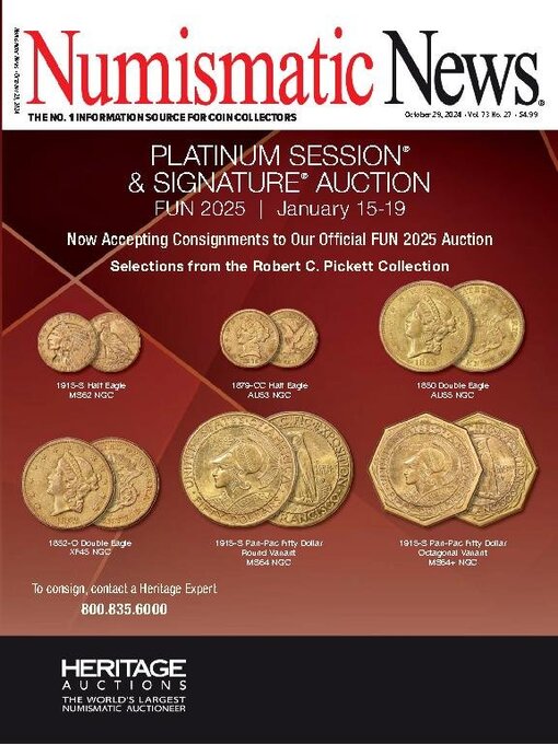 Title details for Numismatic News by Active Interest Media HoldCo, Inc. - Available